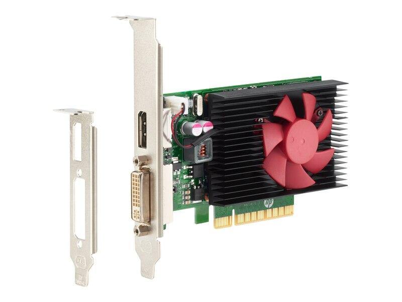 HP Nvidia Geforce GT 730 DP 2GB PCIE X8 GFX Graphics Adapter - 313 Technology LLC