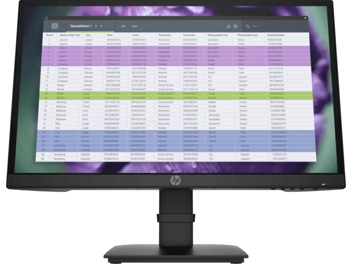 HP P22 G4 - 21.5'' - 1920x1080 - Monitor