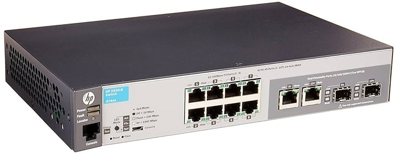 HPE Aruba 2530 8 Port Switch