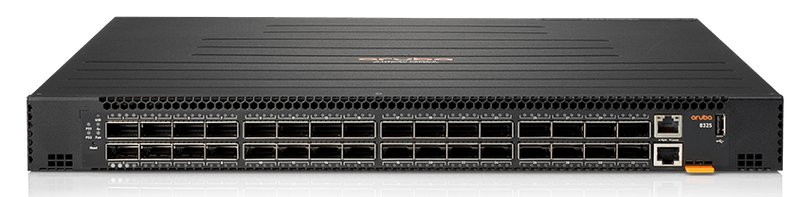 HPE Aruba 8325 32C 32 port 6 Fans 2 PSU Switch Bundle