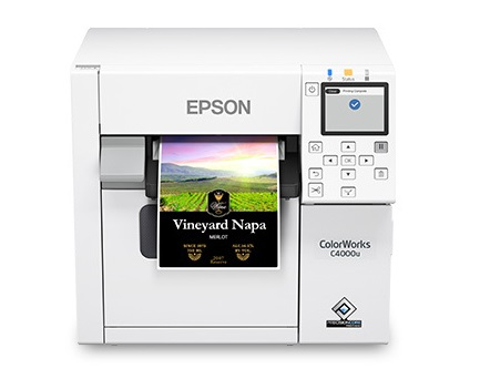 Epson ColorWorks CW-C4000 Label Printer - Color, Model Number: C31CK03A9981