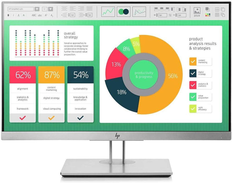HP EliteDisplay E223 - 21.5'' - 1920x1080 - Monitor