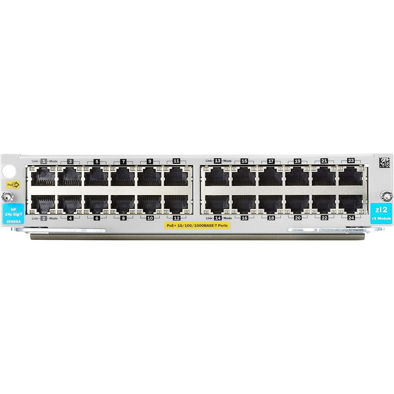HPE J9986A Aruba 5400R 24-port 10/100/1000BASE-T PoE+ MACsec v3