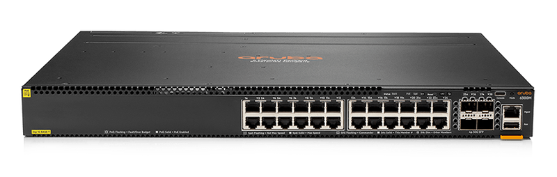 HPE Aruba 6300M 24G CL4 PoE 4SFP56 Switch
