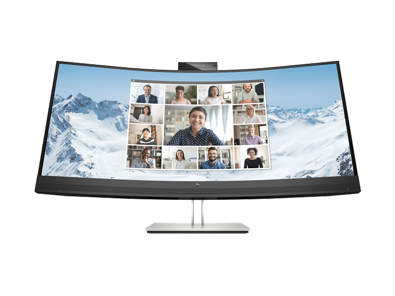 HP E34m G4 Curved USB-C WQHD Conferencing 34”  Monitor