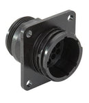 CIRCULAR CONNECTOR/16 position, panel mount, flange