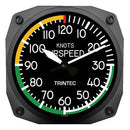 WALL CLOCK/6 inch instrument style, modern airspeed indicator