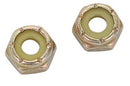 SELF LOCK NUT/Nylon, Steel, Cadmium plated, short, 10-32