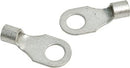 RING TERMINAL/1/2 inch, 12.7 mm stud/tab size, crimp, not insulated, tin plating, copper material, 7.52 mm maximum bundle diameter. 327 series. For use with 4 gauge wire.