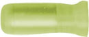 END SPLICE/Female, insulated, yellow, tin plating, copper material, nylon insulation, 12.14 mm in lenth, 6 mm maximum bundle diameter, straight angle, 300 VAC. For use with 12-10 gauge wire.