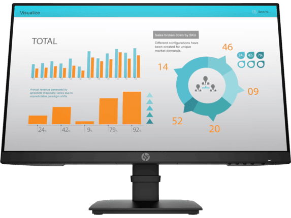 HP P24 G4  FHD - 23.8" - 1920 x 1080 - Monitor - 313 Technology LLC