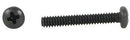 PHILLIPS PAN HEAD SCREW/Black brass, 8-32, 1/2