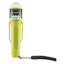 C-STROBE/Manual activated personal distress strobe light. Bright 45 Lumen White LED, waterproof, easy twist on/off activation, uses 2 AA batteries (not included). Includes: Velcro strap and PFD clip. USCG/SOLAS approved.