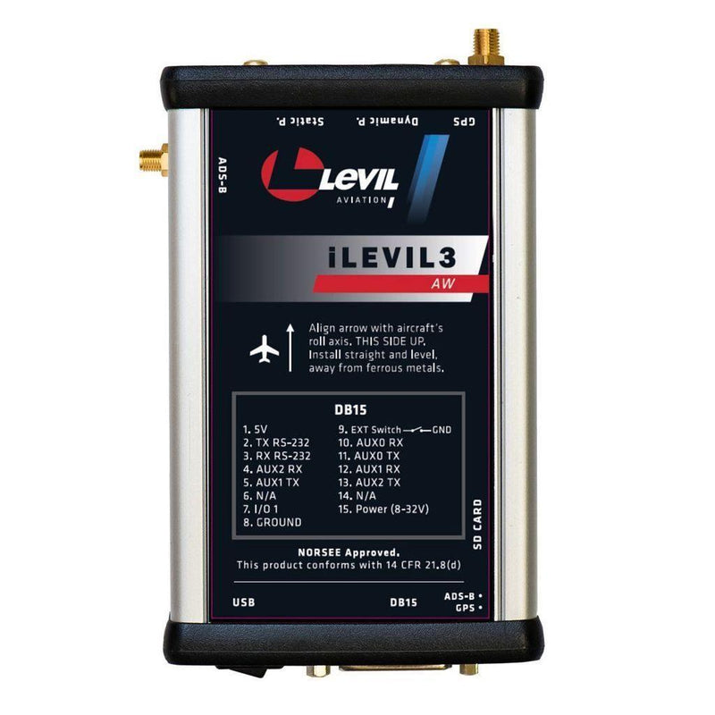 Levil Aviation iLevil 3 AW AHRS + GPS - 313 Technology LLC