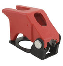 SWITCH GUARD/2 position, red, keyway locator: 12 o'clock position. 