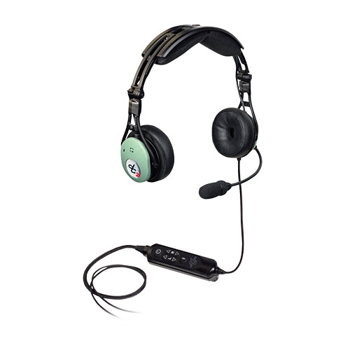 DC PRO-X2 HEADSET/Dual ear, 6 pin panel mount, Bluetooth