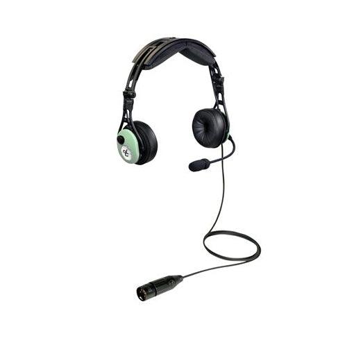DC PRO-2 HEADSET/Dual ear, 5 pin XLR, passive