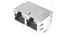 JACK CONNECTOR/MAG 45 - RJ45. With integrated magnetics. 