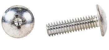PHILLIPS TRUSS HEAD SCREW/Carbon steel, 10-32, 1-1/8