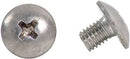 PHILLIPS TRUSSHEAD SCREW/Stainless steel, 10-32, 1/4