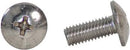 PHILLIPS TRUSSHEAD SCREW/Stainless steel, 10-32, 1/2