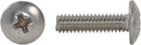 PHILLIPS TRUSSHEAD SCREW/Stainless steel, 8-32, 5/8