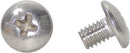 PHILLIPS TRUSSHEAD SCREW/Stainless steel, 8-32, 1/4,