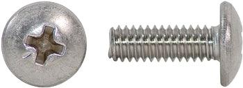 PHILLIPS TRUSSHEAD SCREW/Stainless steel, 8-32, 1/2
