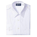 MENS COMMANDER STYLE SHIRT/long sleeve/white/size 16.5/34-3