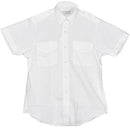 LADIES AVIATOR STYLE SHIRT/short sleeve/white/size 4