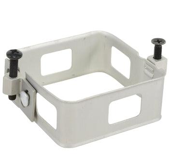 CLAMP/Rectangular, Aluminum. Size: 1 deep, 2.260 x 2.270