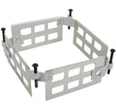CLAMP/Rectangle, Arinc, size: 4.975 x 5.022, depth: 2.5, aluminum, anodized, panel mount. 