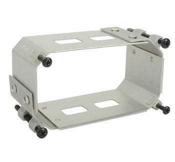 CLAMP/Arinc, size: 4 x 2 depth: 2, aluminum, anodized finish.