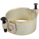 CLAMP/Round, open size: 1.968 closed size: 1.89 depth: 1, aluminum, chem-film (alodine) finish.