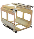 CLAMP/Arinc, square, size: 3.175 x 3.175 depth: 4, aluminum, chem-film (alodine) finish. Boeing certified.