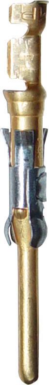 CRIMP PIN/Male, 24-20 gauge wire, Selenium gold/nickel finish. For use with Metrimate, grounding blocks and CPC Series 1 Connectors