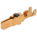 CONTACT PIN/Male, gold plating, MATE-N-LOK series. TYPE XII. For use with 14-12 gauge wire.