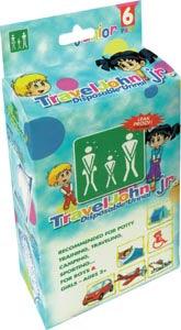 TRAVELJOHN JR URINAL/6 PACK