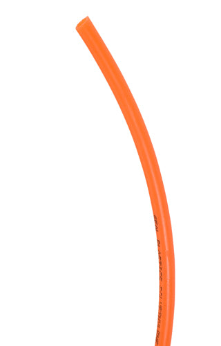 POLY FLO TUBING/3/8 inch tube outside diameter, wall thickness .062 inch, Color: Orange.
