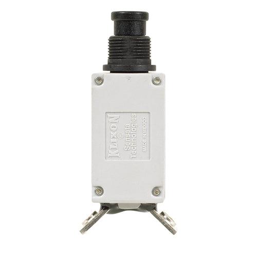 1/2 AMP KLIXON CIRCUIT BREAKER/Includes: Nut-washer key plate and screws for terminals. 