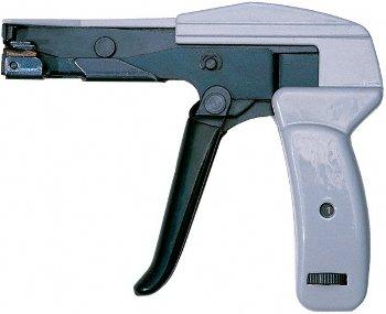 CABLE TIE TOOL/color, blue, material: steel, crimps wire bundles from .075 to 4 and tensile value of 18, 30, 40, 50 pounds. 