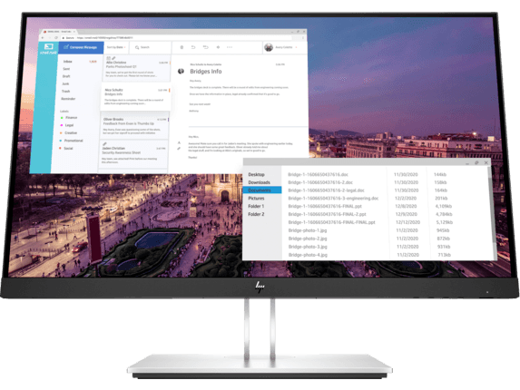 HP E23 G4 FHD - 23" - 1920 x 1080 - Monitor - 313 Technology LLC