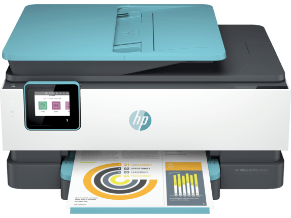 HP OfficeJet Pro 8028e Wireless Color All-in-One Printer