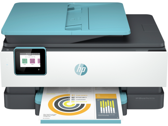 HP OfficeJet Pro 8028e Wireless Color All-in-One Printer