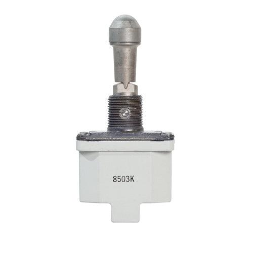 TOGGLE SWITCH/SPDT (single pole double throw), ON-OFF-ON, screw terminals, environmentally sealed. 