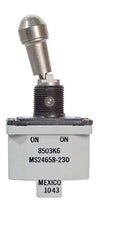 TOGGLE SWITCH/SPDT (single pole double throw), ON-NONE-ON, panel mount, screw terminal, environmentally sealed. 