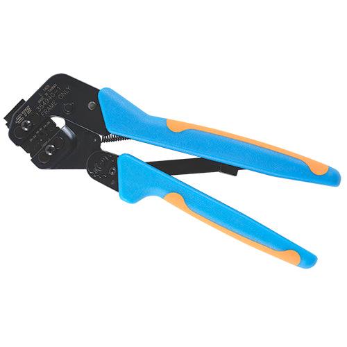PRO CRIMPER III tool, Universal MATE-N-LOK, commercial grade, crimps 24-18 gauge, open barrel pins and sockets.