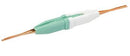INSERT/EXTRACTION TOOL/22 Gauge. Plastic handle, metal tips, green and white. 