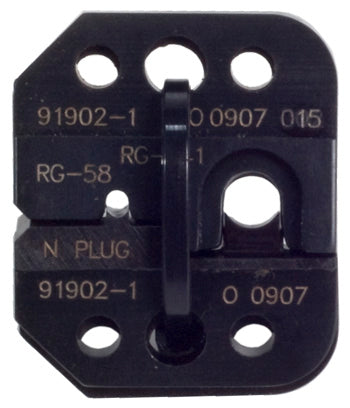 PRO CRIMPER III DIE SET/TNC, for use with 50-Ohm C, HN, N, and TNC COAXICON* Connectors  RG-142 and RG-400.