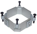 CLAMP/ARINC, square, size: 2.175 x 2.175 depth: 1, aluminum, anodized finish. Boeing certified.